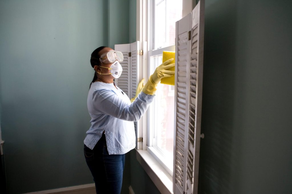 Stop spreading the coronavirus by Sanitizing windows 